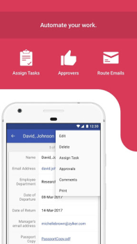Download Mobile Forms App - Zoho Forms Bisnis untuk Android tangkapan layar 4