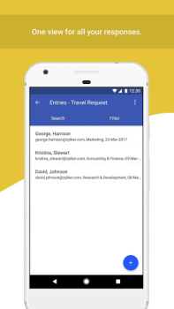 Download Mobile Forms App - Zoho Forms Bisnis untuk Android tangkapan layar 7