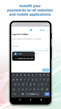 Download Zoho Vault Password Manager Kerja untuk Android tangkapan layar 2