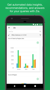 Zoho Sheet - Spreadsheet App