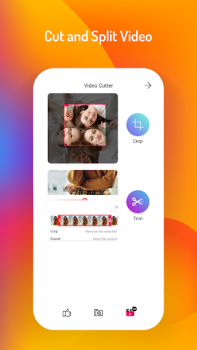 Download Trim Video & Crop Video Pemutar & Editor Video untuk Android tangkapan layar 2