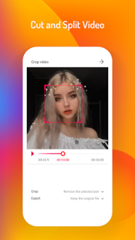Download Trim Video & Crop Video Pemutar & Editor Video untuk Android tangkapan layar 3