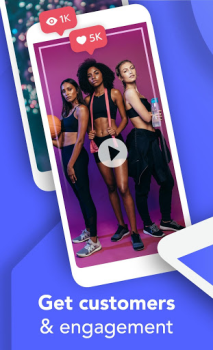 Download Boosted Ad Maker by Lightricks Pemutar & Editor Video untuk Android tangkapan layar 2