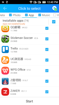 Download CLONEit Alat untuk Android tangkapan layar 4