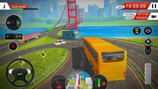 Download Coach Bus Driving Simulator 20 Simulator untuk Android tangkapan layar 4