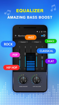 Download Bass Equalizer & Pod Music Musik dan audio untuk Android tangkapan layar 5