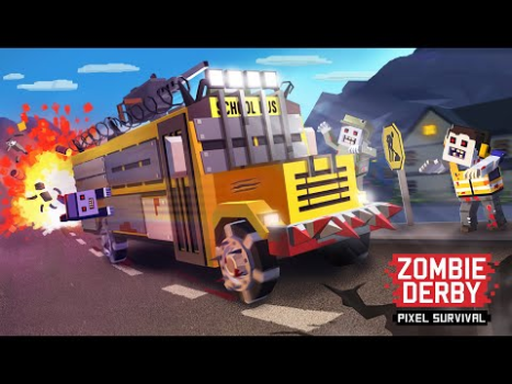 Download Zombie Derby: Pixel Survival Ras untuk Android tangkapan layar 8