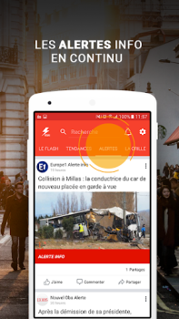 Download Flash info - Actualités et Mét Berita & Majalah untuk Android tangkapan layar 3