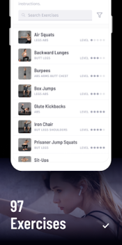 Download 30 Day Fitness - Home Workout Kesehatan & Kebugaran untuk Android tangkapan layar 4