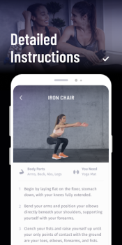 Download 30 Day Fitness - Home Workout Kesehatan & Kebugaran untuk Android tangkapan layar 5