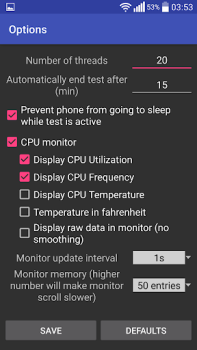 Download CPU Throttling Test Alat untuk Android tangkapan layar 3