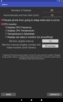 Download CPU Throttling Test Alat untuk Android tangkapan layar 6