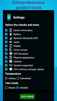 Download Phone Check and Test Alat untuk Android tangkapan layar 2