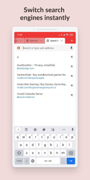 Download Vivaldi Browser Snapshot Komunikasi untuk Android tangkapan layar 5