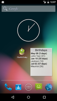 Download EboBirthday Alat untuk Android tangkapan layar 2