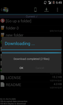 Download AndFTP (your FTP client) Alat untuk Android tangkapan layar 4