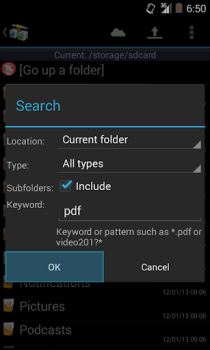 Download AndFTP (your FTP client) Alat untuk Android tangkapan layar 6