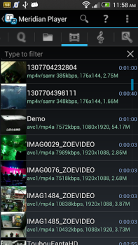 Download Meridian Player Pemutar & Editor Video untuk Android tangkapan layar 3
