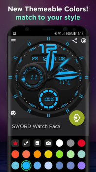 Download WatchMaker Watch Faces Personalisasi untuk Android tangkapan layar 6