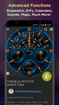 Download WatchMaker Watch Faces Personalisasi untuk Android tangkapan layar 7