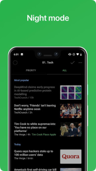 Download Feedly - Smarter News Reader Berita & Majalah untuk Android tangkapan layar 5