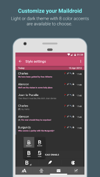 Download MailDroid -  Email App Komunikasi untuk Android tangkapan layar 5