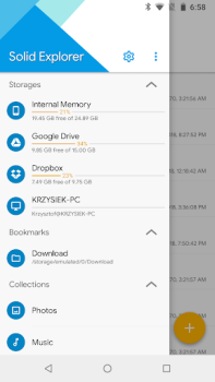 Download Solid Explorer File Manager Alat untuk Android tangkapan layar 2