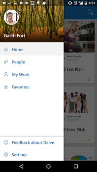 Download Office Delve Kerja untuk Android tangkapan layar 2