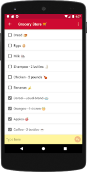 Download Shopping List - Simple & Easy Pembelian untuk Android tangkapan layar 2