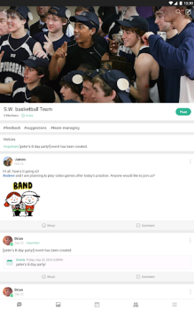 Download BAND - App for all groups Sosial untuk Android tangkapan layar 7