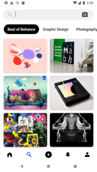 Download Behance - Creative Portfolios Seni dan Desain untuk Android tangkapan layar 2