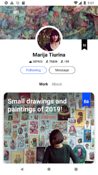 Download Behance - Creative Portfolios Seni dan Desain untuk Android tangkapan layar 3