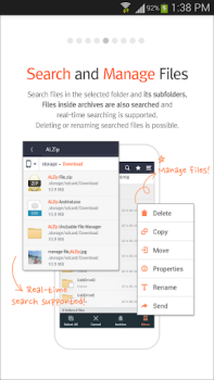 Download ALZip – File Manager & Unzip Alat untuk Android tangkapan layar 4