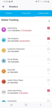 Download Ghostery Privacy Browser Kerja untuk Android tangkapan layar 3