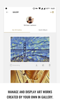 Download AI Art Image Generator – GoArt Foto untuk Android tangkapan layar 2