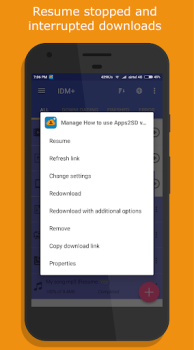 Download 1DM: Browser & Video Download Alat untuk Android tangkapan layar 5