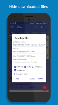 1DM Lite: Browser & Downloader