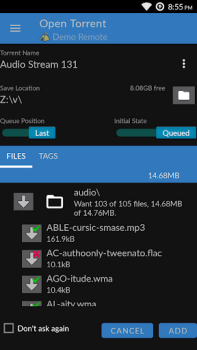 Download BiglyBT, Torrent Downloader Alat untuk Android tangkapan layar 4