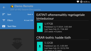Download BiglyBT, Torrent Downloader Alat untuk Android tangkapan layar 7