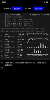 Download CPDT Benchmark〉Storage, memory Alat untuk Android tangkapan layar 3