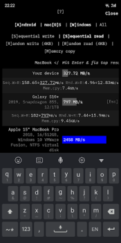 Download CPDT Benchmark〉Storage, memory Alat untuk Android tangkapan layar 4