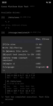 Download CPDT Benchmark〉Storage, memory Alat untuk Android tangkapan layar 7
