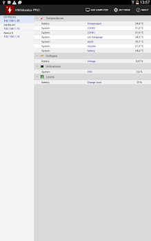 Download HWMonitor PRO Alat untuk Android tangkapan layar 5