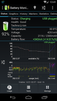 Download 3C Battery Manager Alat untuk Android tangkapan layar 2
