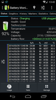 Download 3C Battery Manager Alat untuk Android tangkapan layar 3