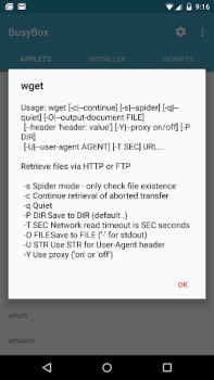 Download BusyBox for Android Alat untuk Android tangkapan layar 4
