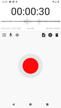 Download ASR Voice Recorder Musik dan audio untuk Android tangkapan layar 2