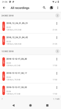 Download ASR Voice Recorder Musik dan audio untuk Android tangkapan layar 4