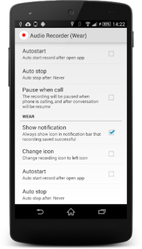 Wear Audio Recorder