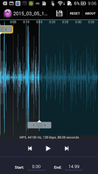 Download MP3 cutter Musik dan audio untuk Android tangkapan layar 2